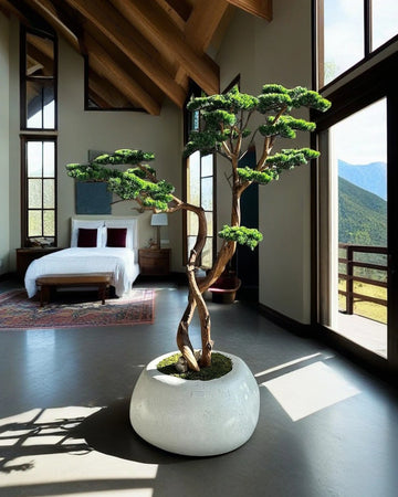 Yapay Bonsai Ağacı Mont Blanc