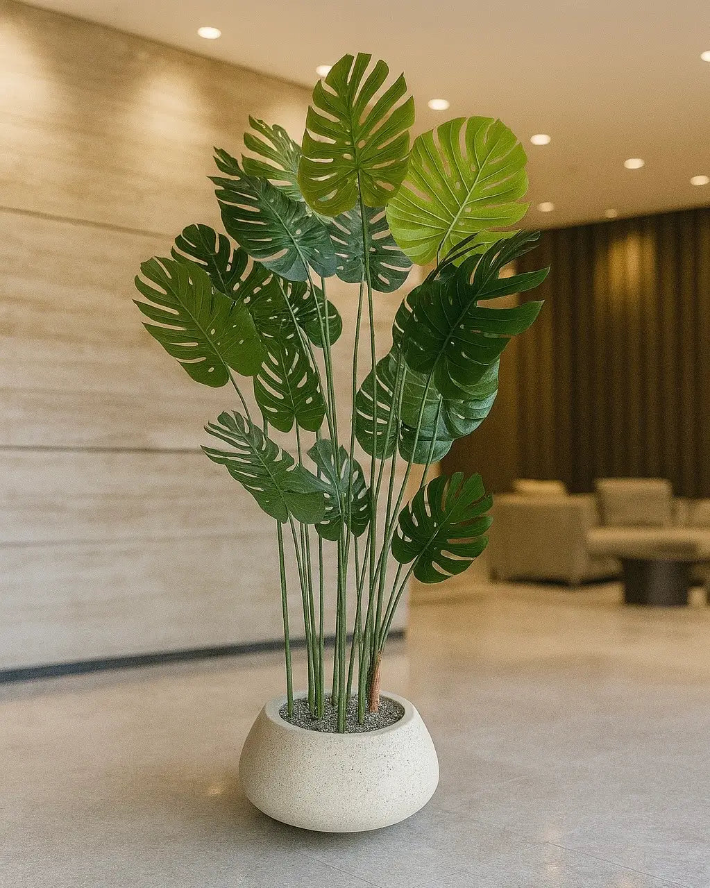 Yapay Bitki Monstera Royal
