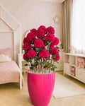 Yapay Çiçek Ağacı Royal Magenta Ortanca