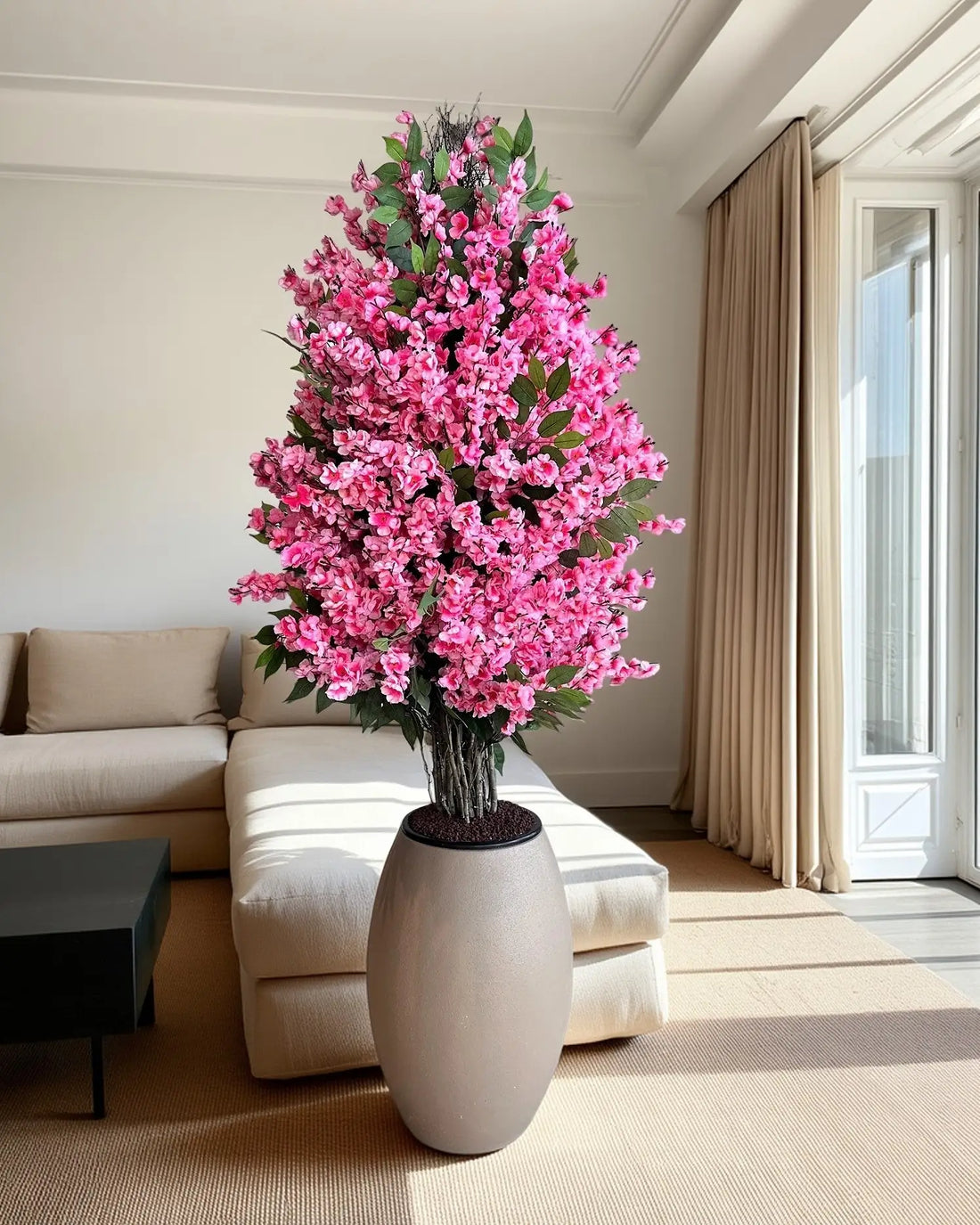 Yapay Çiçek Ağacı Sakura Çalısı Soho