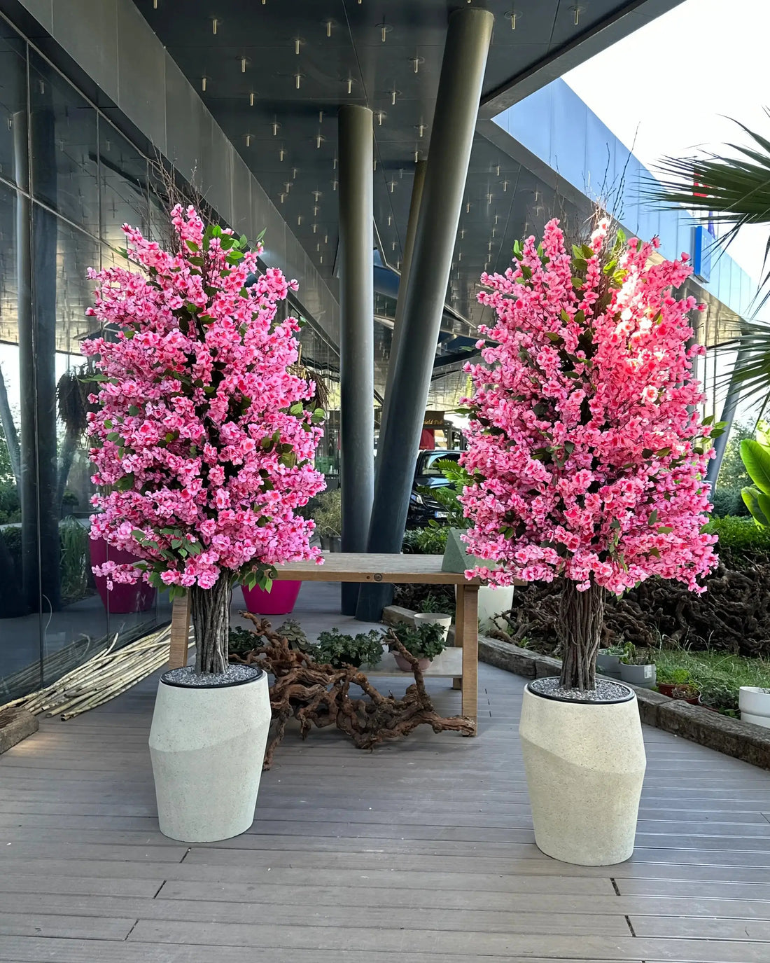 Yapay Çiçek Ağacı Royal Sakura Çalısı P