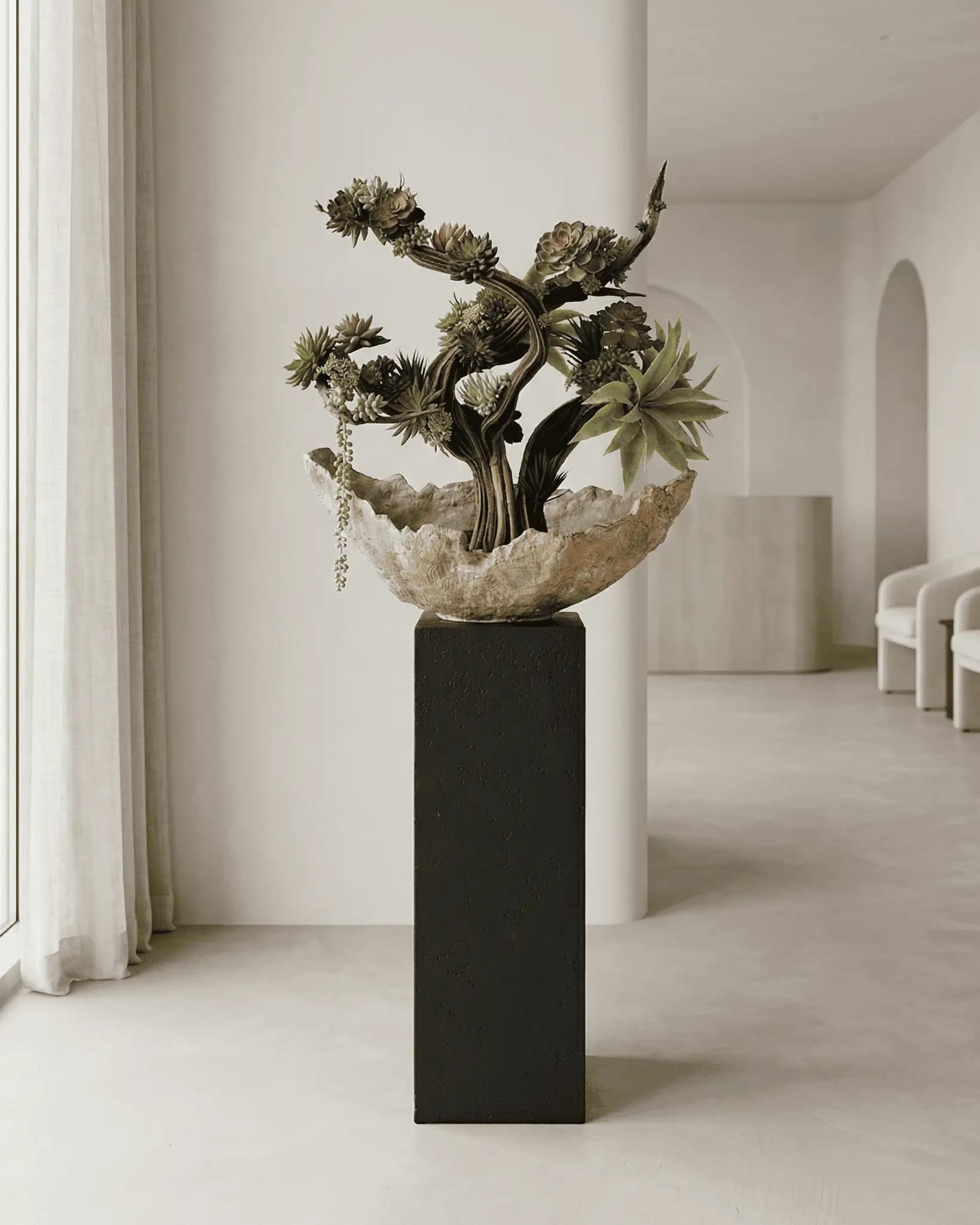 Zen Aman Succulent Arrangement — Lava Collection