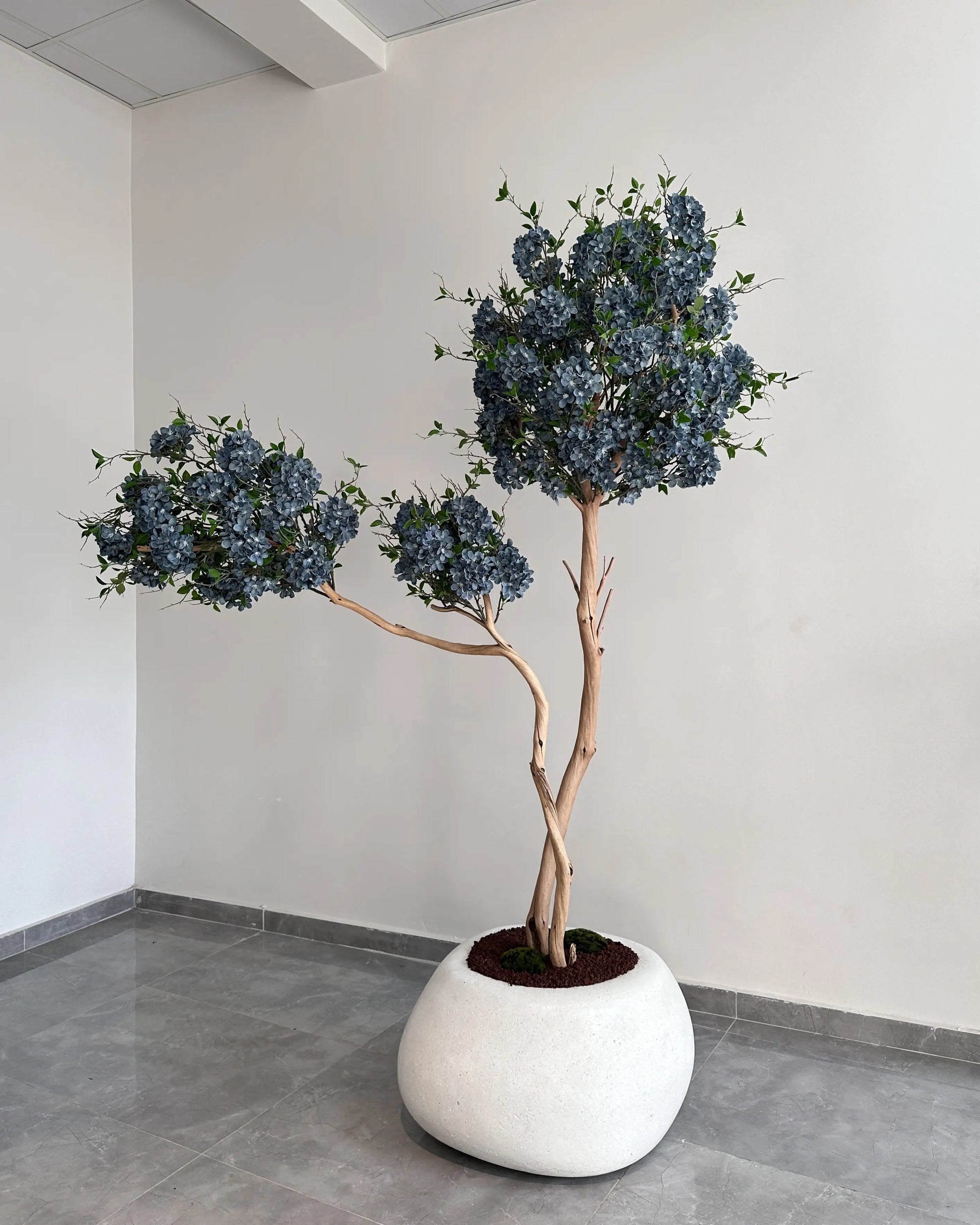 Yapay Çiçek Ağacı Roco Del Mare lüks balık ve deniz ürünleri restoranları için