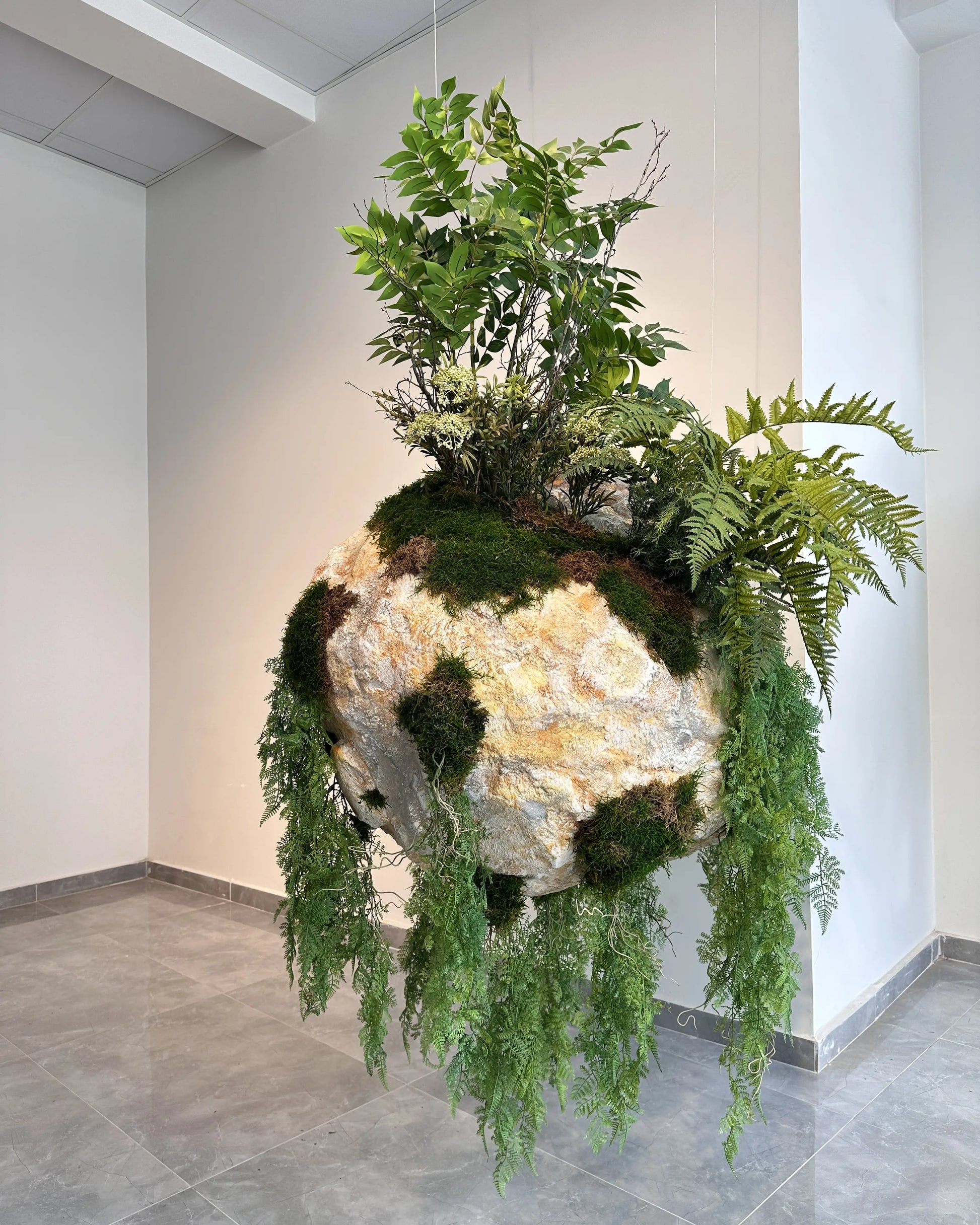 Taş & Bitki Enstalasyon Pandora Adası