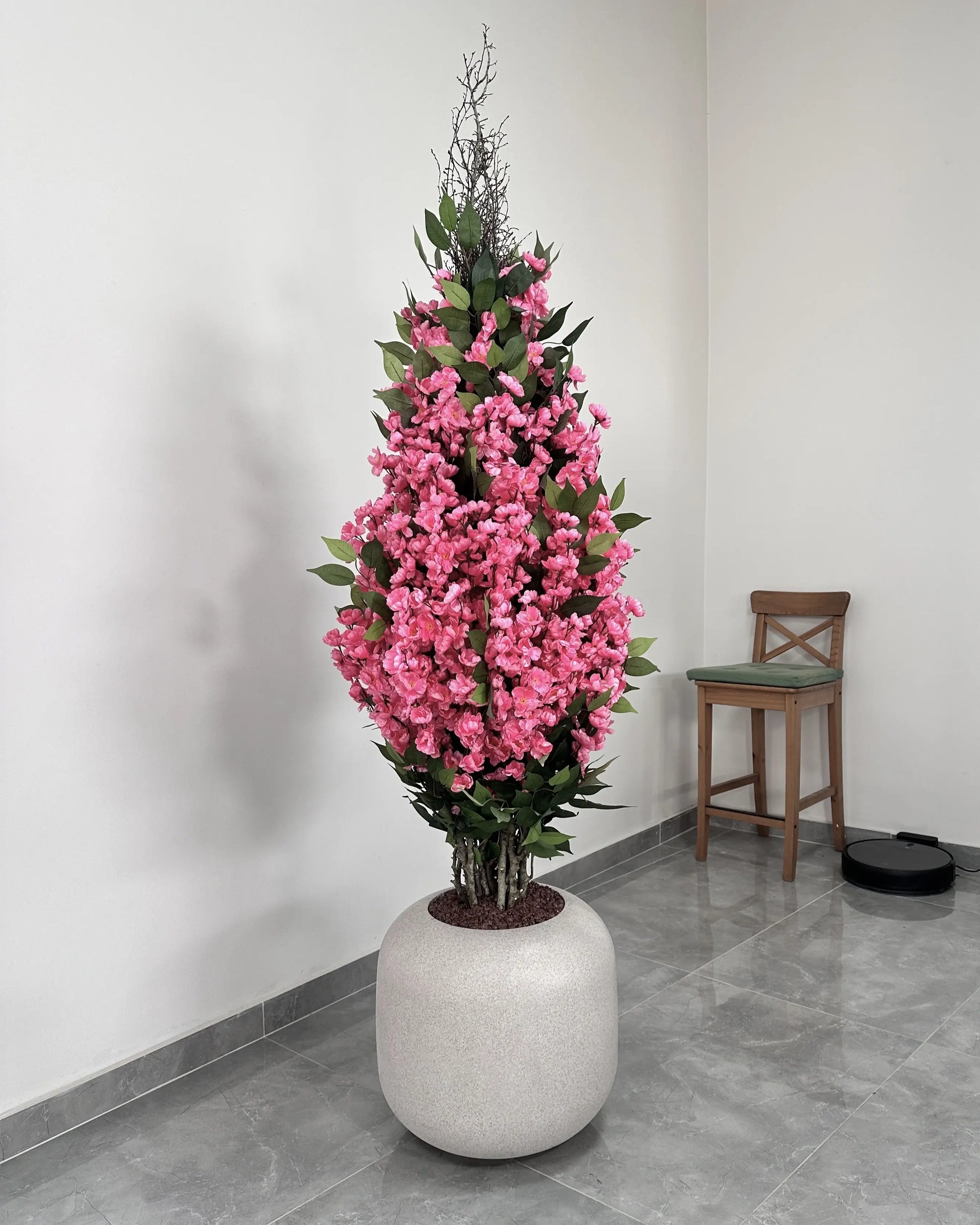 Yapay Çiçek Ağacı Sakura Çalısı Toho